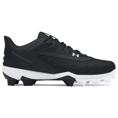 Under Armour Kids' Boys  Leadoff Low Rm Jr 3.0 In Black/black/white