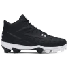 Under Armour Boys  Leadoff Mid Rm Jr 3.0 In Black/black/white