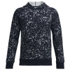 Under Armour Boys  Rival Speckle Print Pullover Hoodie In Black/multi