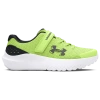 Under Armour Boys  Surge 4 In Castlerock/morph Green/black