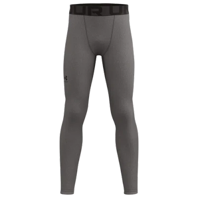Under Armour Kids' Boys  Coldgear Armour Leggings In Black/grey