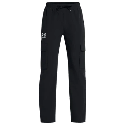 Under Armour Kids' Boys   Icon Woven Pant In Black