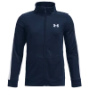 Under Armour Boys   Pennant Full-zip Jacket In Academy/white