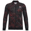 Under Armour Boys   Pennant Speckle Track Top In Red/multi
