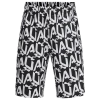 Under Armour Boys   Prototype Printed Shorts In Black/white/black