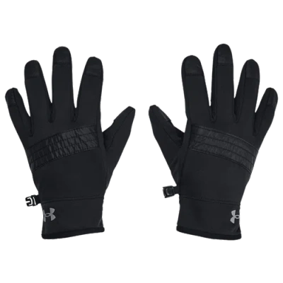 Under Armour Kids' Boys   Storm Fleece Gloves In Black/pitch Gray/black