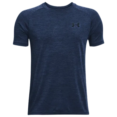 Under Armour Kids' Boys   Tech 2.0 Short Sleeve T-shirt In Academy/black