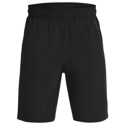 Under Armour Kids' Boys  Woven Shorts In Black/black
