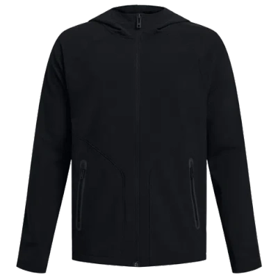 Under Armour Kids' Boys  Unstoppable Full Zip In Black