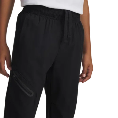 Under Armour Kids' Boys  Unstoppable Woven Jogger In Black