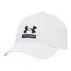 Under Armour Men's Logo Embroidered Twill Hat In White