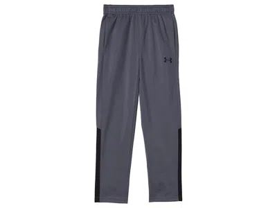 Under Armour Brawler 3.0 Tapered Pants (little Kid/big Kid) Boy's Workout Castlerock : 5 Little Kid, Polyester In Blue