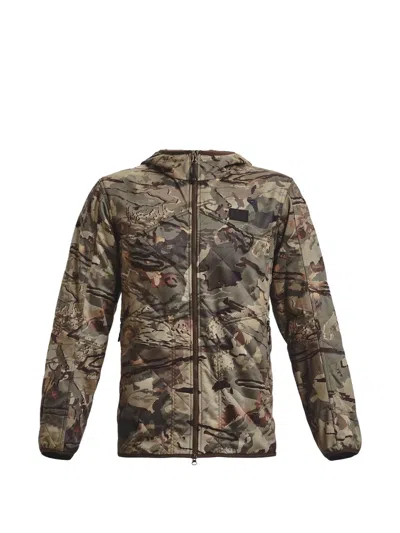 Under Armour Brow Tine Camouflage-pattern Jacket In Multi
