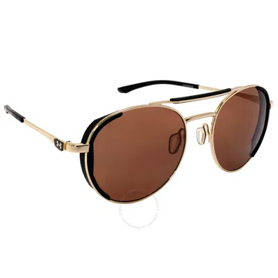 Under Armour Brown Round Sunglasses Ua 0008/g/s 03yg/70 55