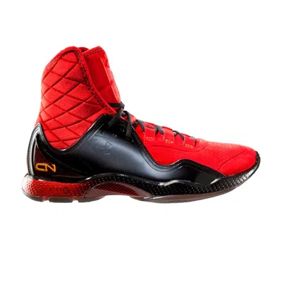 Pre-owned Under Armour Cam Highlight 'atlanta Hawks' | Red | Men's Size 9.5