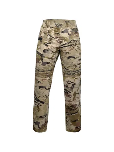 Under Armour Camo Trousers In Brown