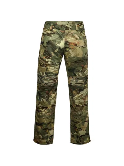 Under Armour Camouflage-print Trousers In Green