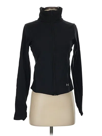 Pre-owned Under Armour Cardigan Sweater In Black