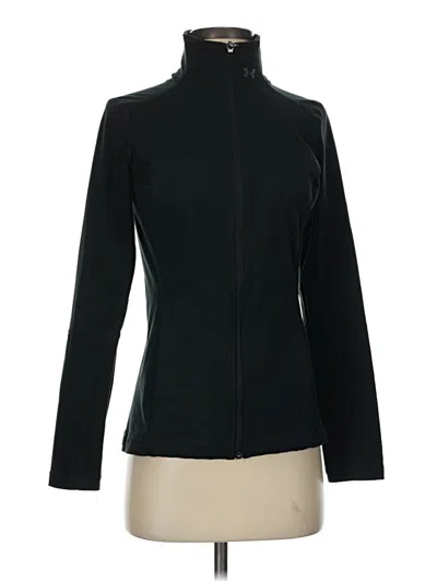 Pre-owned Under Armour Cardigan Sweater In Black