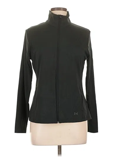 Pre-owned Under Armour Cardigan Sweater In Black