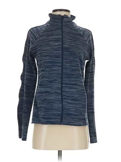 Pre-owned Under Armour Cardigan Sweater In Blue