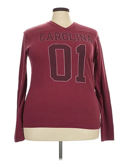 Pre-owned Under Armour Cardigan Sweater In Burgundy
