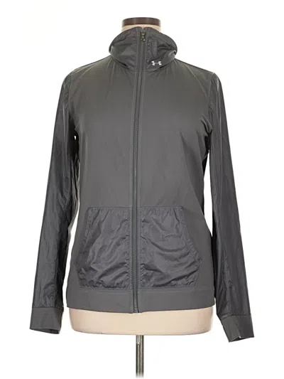 Pre-owned Under Armour Cardigan Sweater In Gray