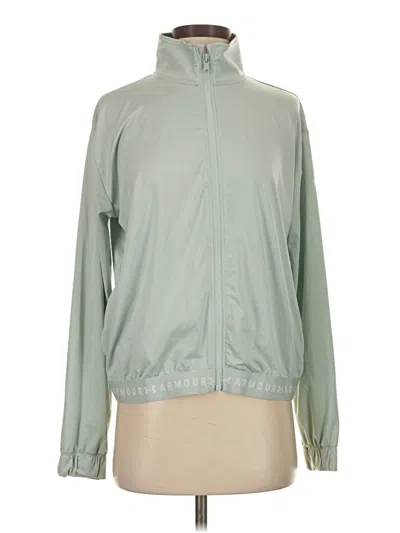 Pre-owned Under Armour Cardigan Sweater In Green