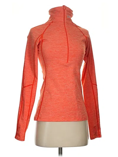 Pre-owned Under Armour Cardigan Sweater In Orange