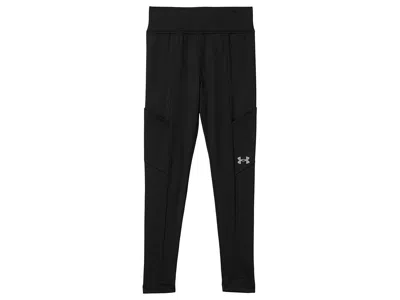 Under Armour Cargo Leggings (big Kid) Girl's Clothing Black : Md (10-12 Big Kid), Polyester/spandex