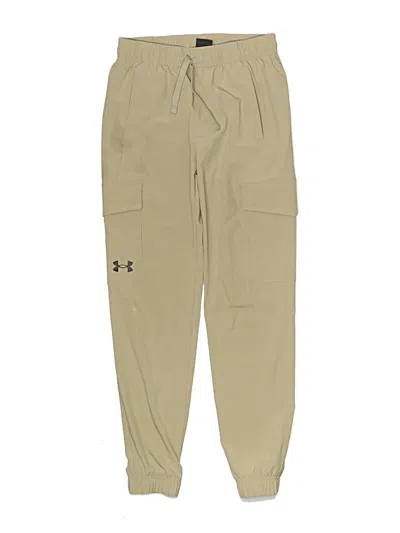 Pre-owned Under Armour Kids' Cargo Pants In Tan