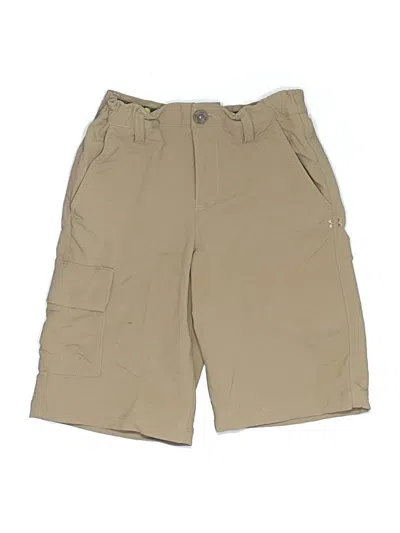 Pre-owned Under Armour Kids' Cargo Shorts In Tan
