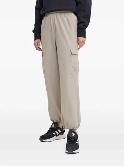 Under Armour Cargo-pockets Track Trousers In Neutral