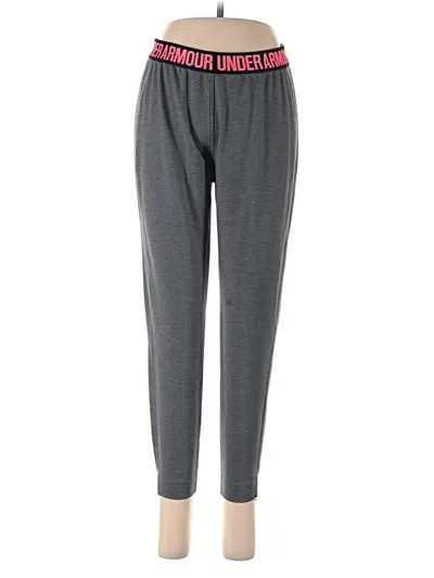 Pre-owned Under Armour Casual Pants In Gray