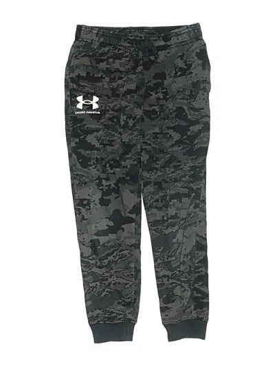 Pre-owned Under Armour Kids' Casual Pants In Gray