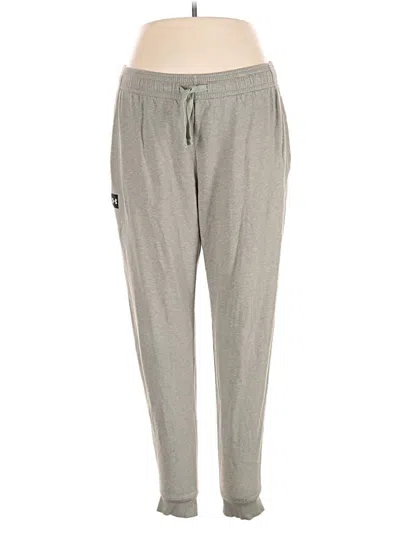 Pre-owned Under Armour Casual Pants In Gray