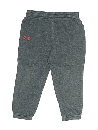 Pre-owned Under Armour Kids' Casual Pants In Gray