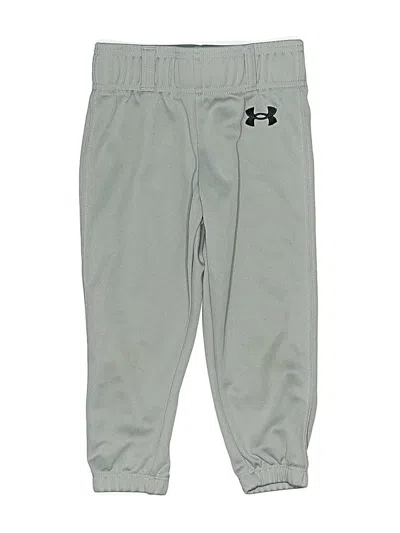 Pre-owned Under Armour Kids' Casual Pants In Gray