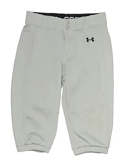 Pre-owned Under Armour Kids' Casual Pants In Gray