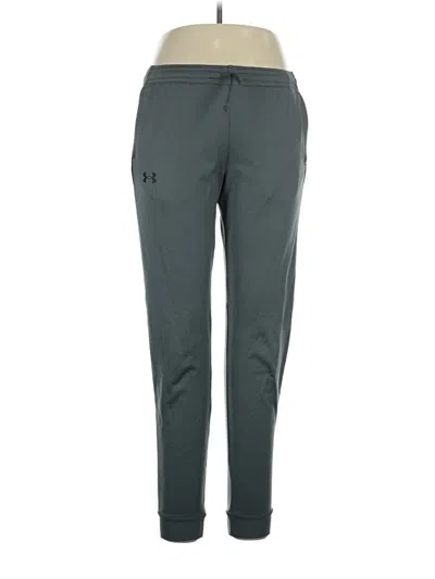 Pre-owned Under Armour Casual Pants In Gray