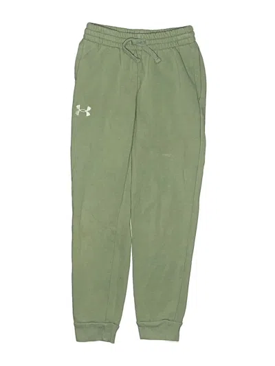 Pre-owned Under Armour Kids' Casual Pants In Green