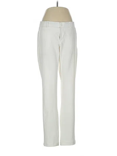 Pre-owned Under Armour Casual Pants In Ivory