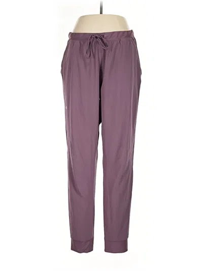 Pre-owned Under Armour Casual Pants In Purple