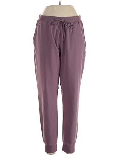 Pre-owned Under Armour Casual Pants In Purple