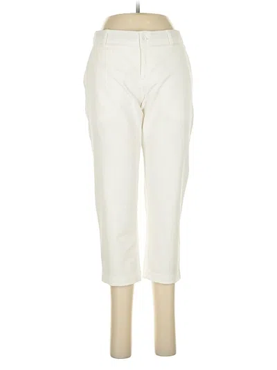 Pre-owned Under Armour Casual Pants In White