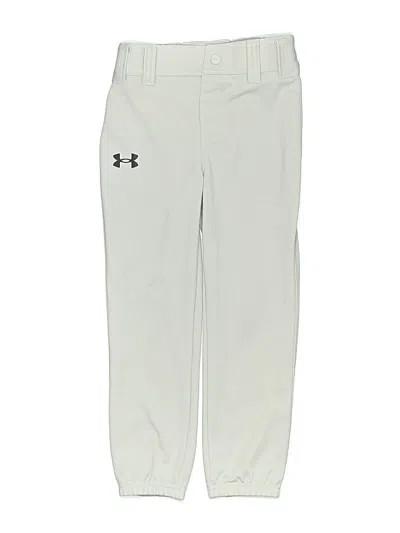 Pre-owned Under Armour Kids' Casual Pants In White