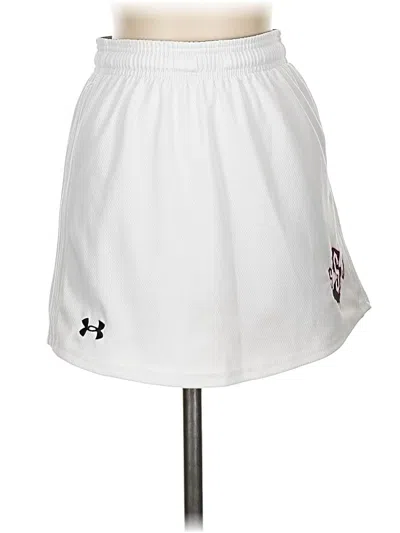 Pre-owned Under Armour Casual Skirt In White