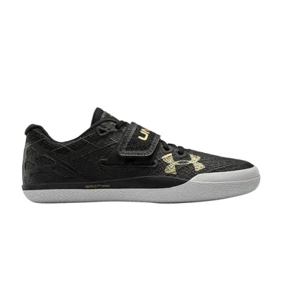 Pre-owned Under Armour Centric Grip 'black Metallic Victory Gold' | Men's Size 7.5