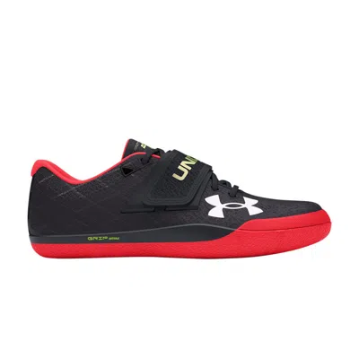 Pre-owned Under Armour Centric Grip 'black Racer Red' | Men's Size 11.5