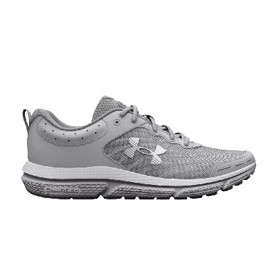 Pre-owned Under Armour Charged Assert 10 4e Wide 'mod Grey'